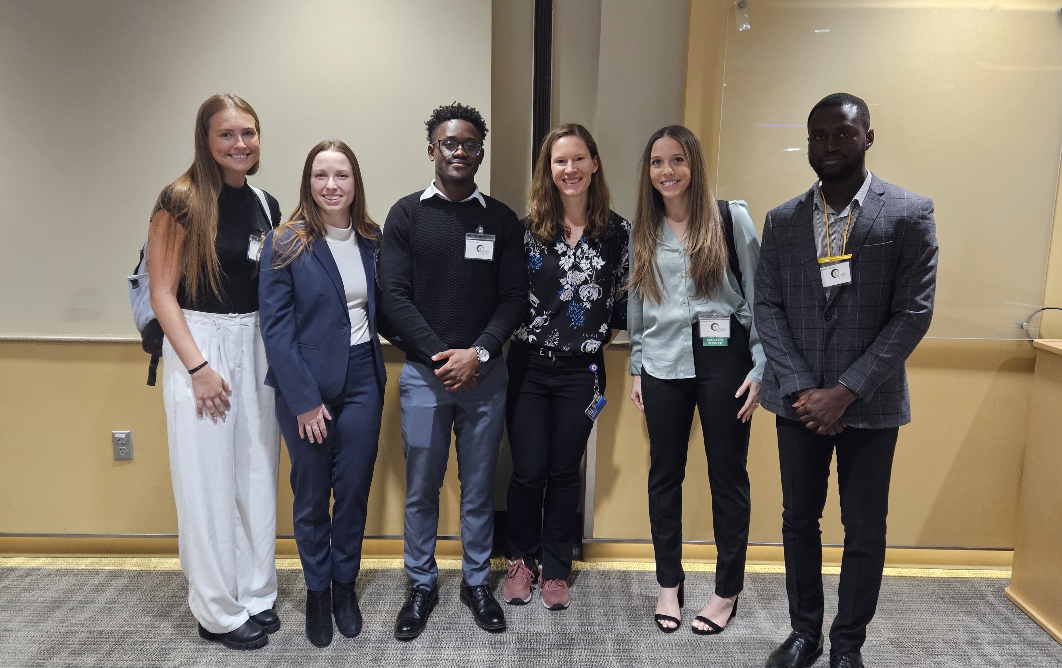 Students at the Undergraduate research symposium